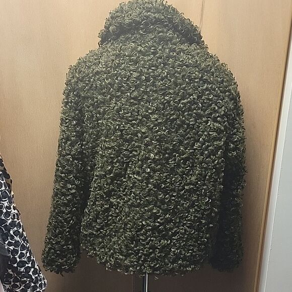 Philosophy green poodle coat sz med - Picture 4 of 11